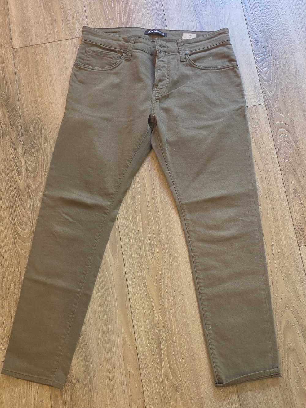 Men's Slim Stretch Jeans - Olive